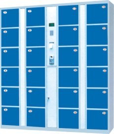【鐵皮柜、電子存包柜、超市寄存柜】價格,廠家,圖片,存包柜,泉州經濟技術開發區瑞諾金屬制品-